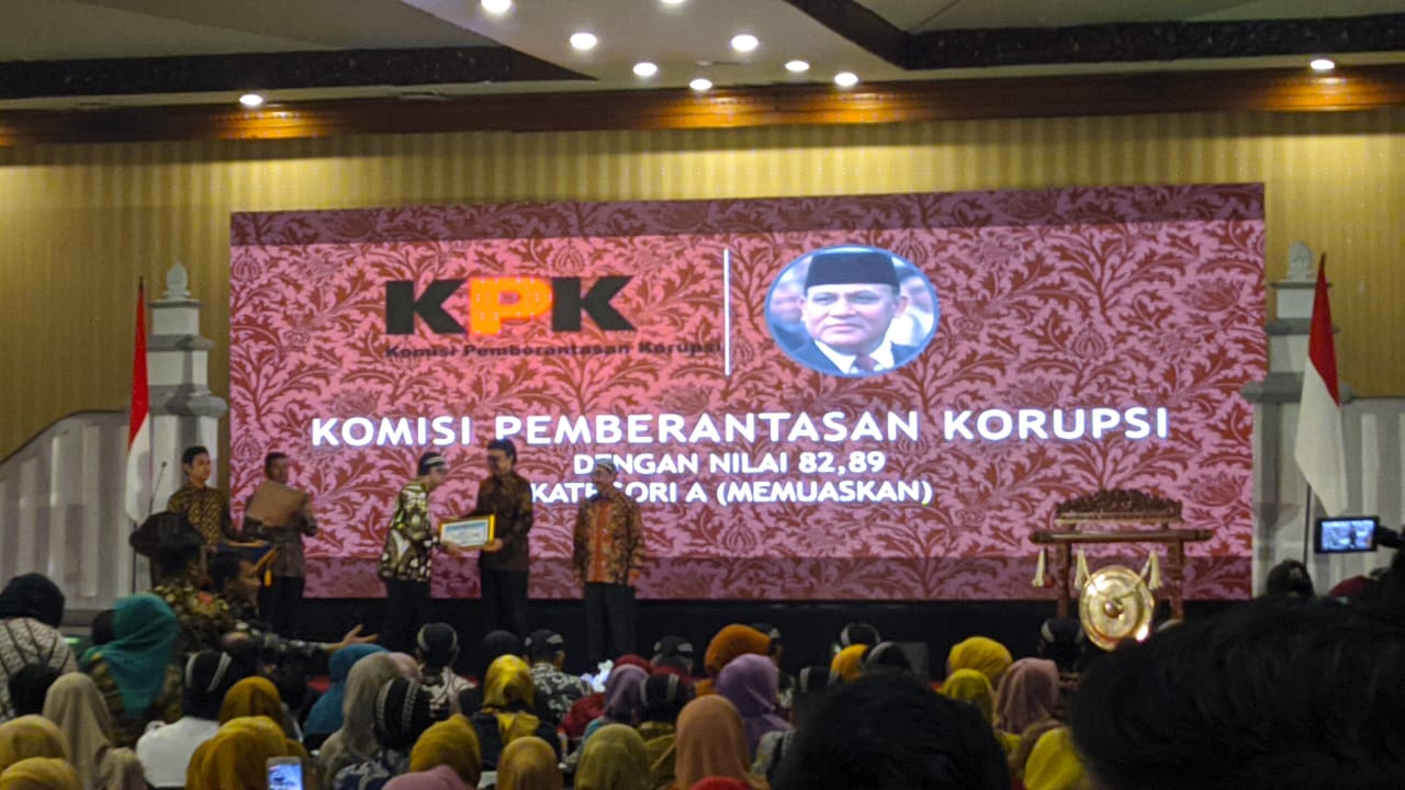 KPK Terima Anugerah Penghargaan Pengawasan Kearsipan Tahun 2019