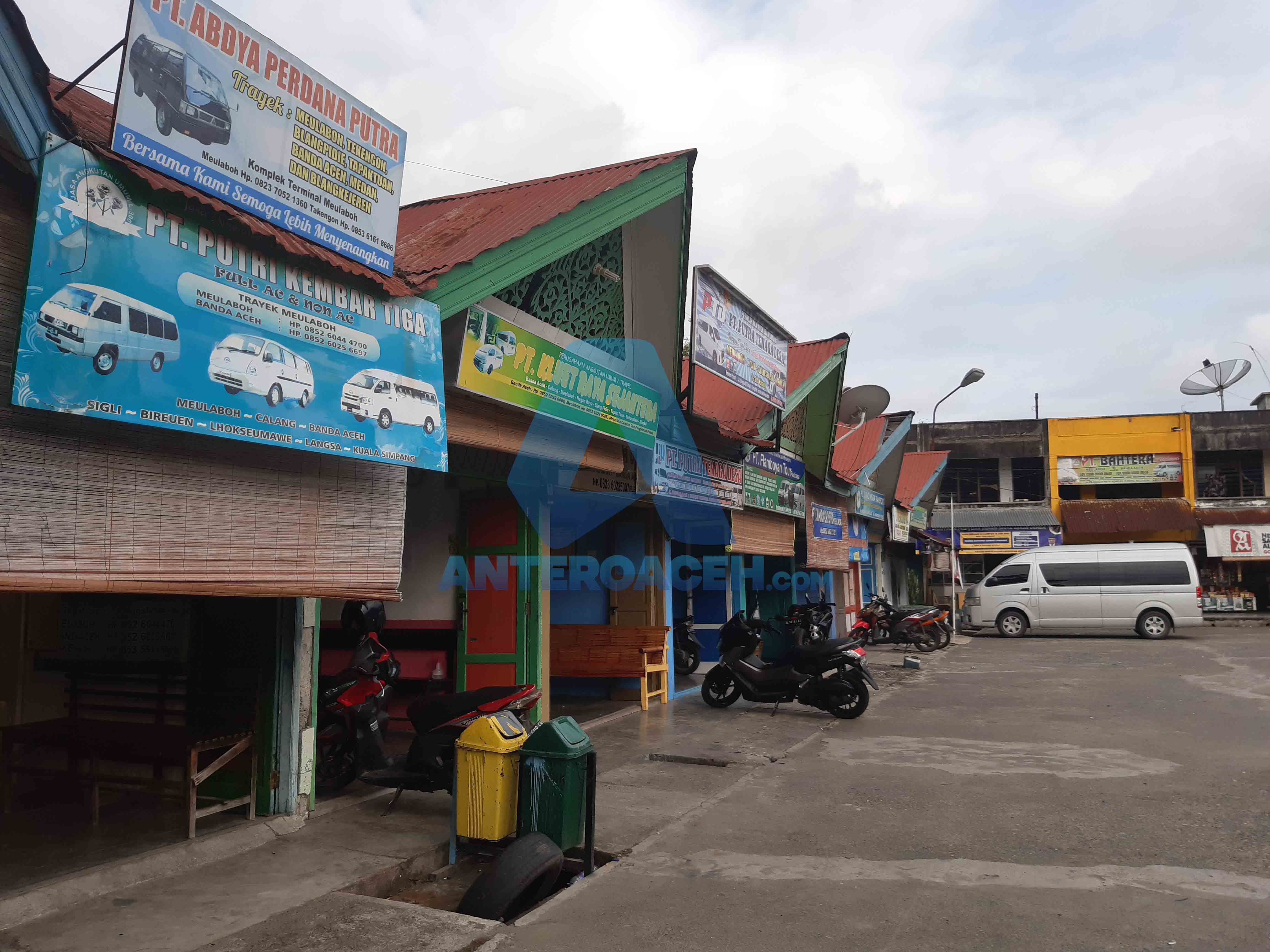 Sepi Penumpang, Sejumlah Sopir di Aceh Barat Terpaksa Berhenti Bekerja