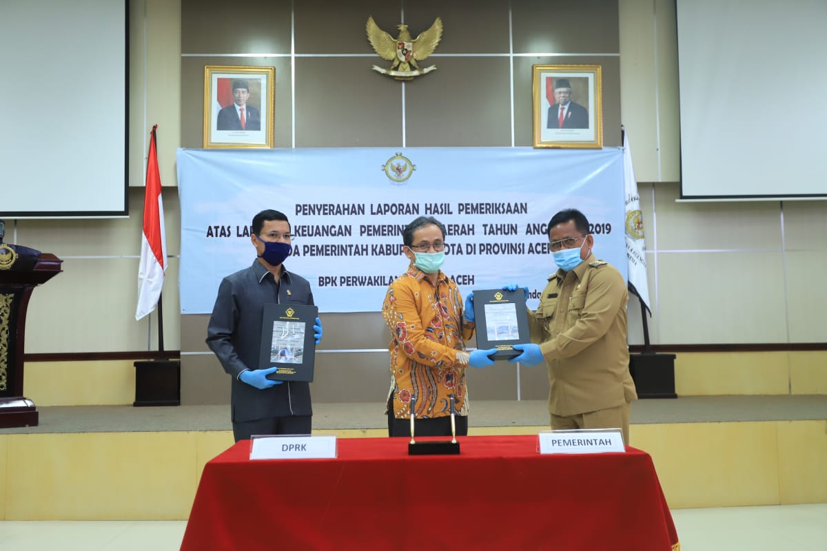 Pemko Banda Aceh Raih WTP Ke-12 Secara Berturut-turut