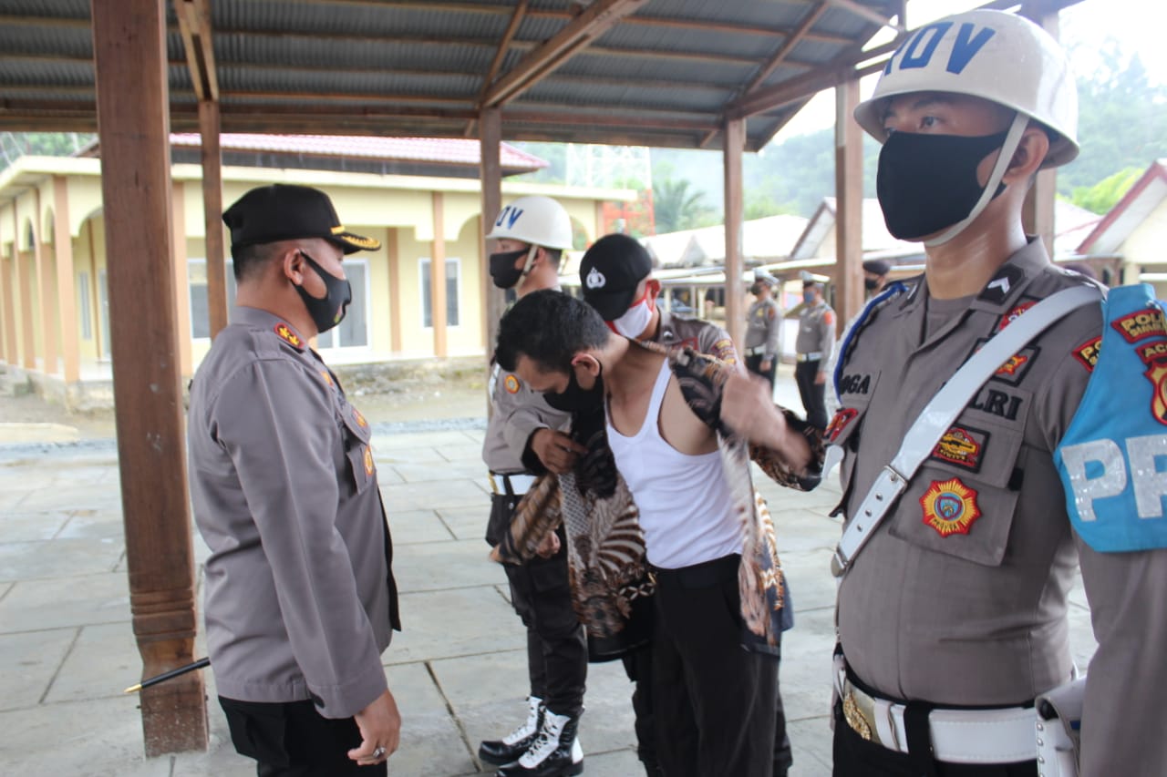Tiga Anggota Polres Simeulue Dipecat Secara Tidak Hormat