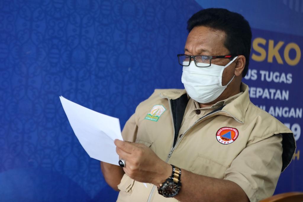 3.057 Pasien Covid-19 Aceh Dinyatakan Sembuh