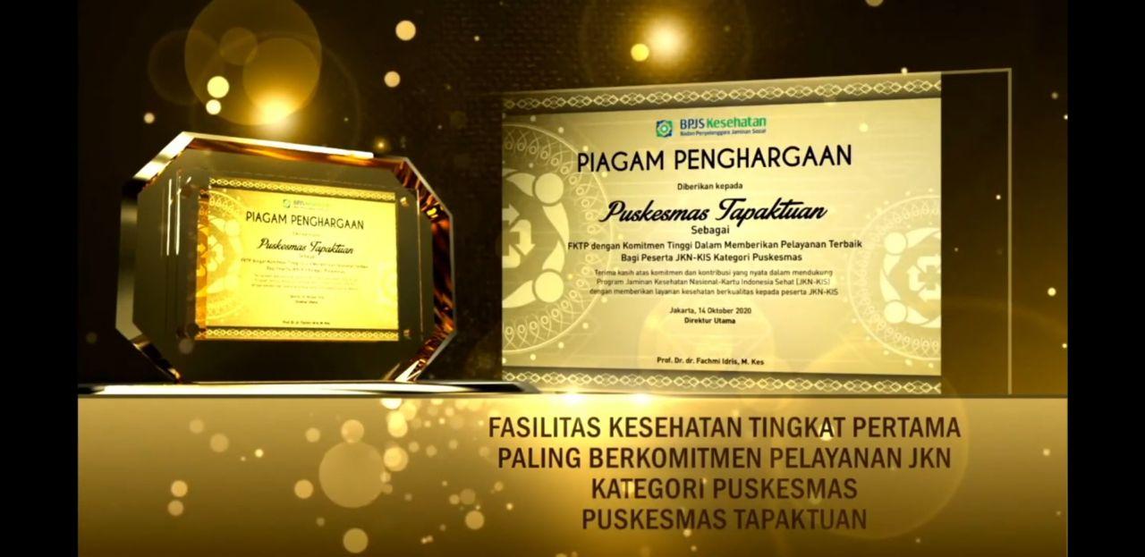 Puskesmas Tapaktuan Raih Penghargaan Terbaik Nasional