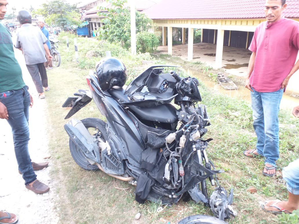 Tabrak Truk, Pengendara Sepmor Meninggal di Aceh Timur