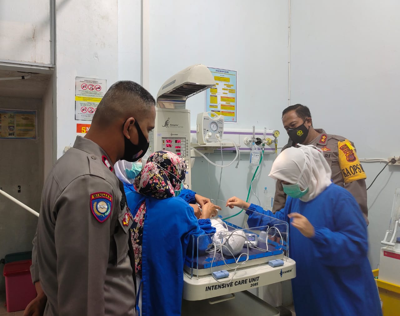 Pulang Shalat Subuh Warga Langsa Temukan Bayi Perempuan Dalam kardus