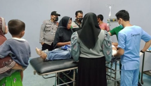 Isap Rokok Dekat BBM, Warga Aceh Utara Terbakar