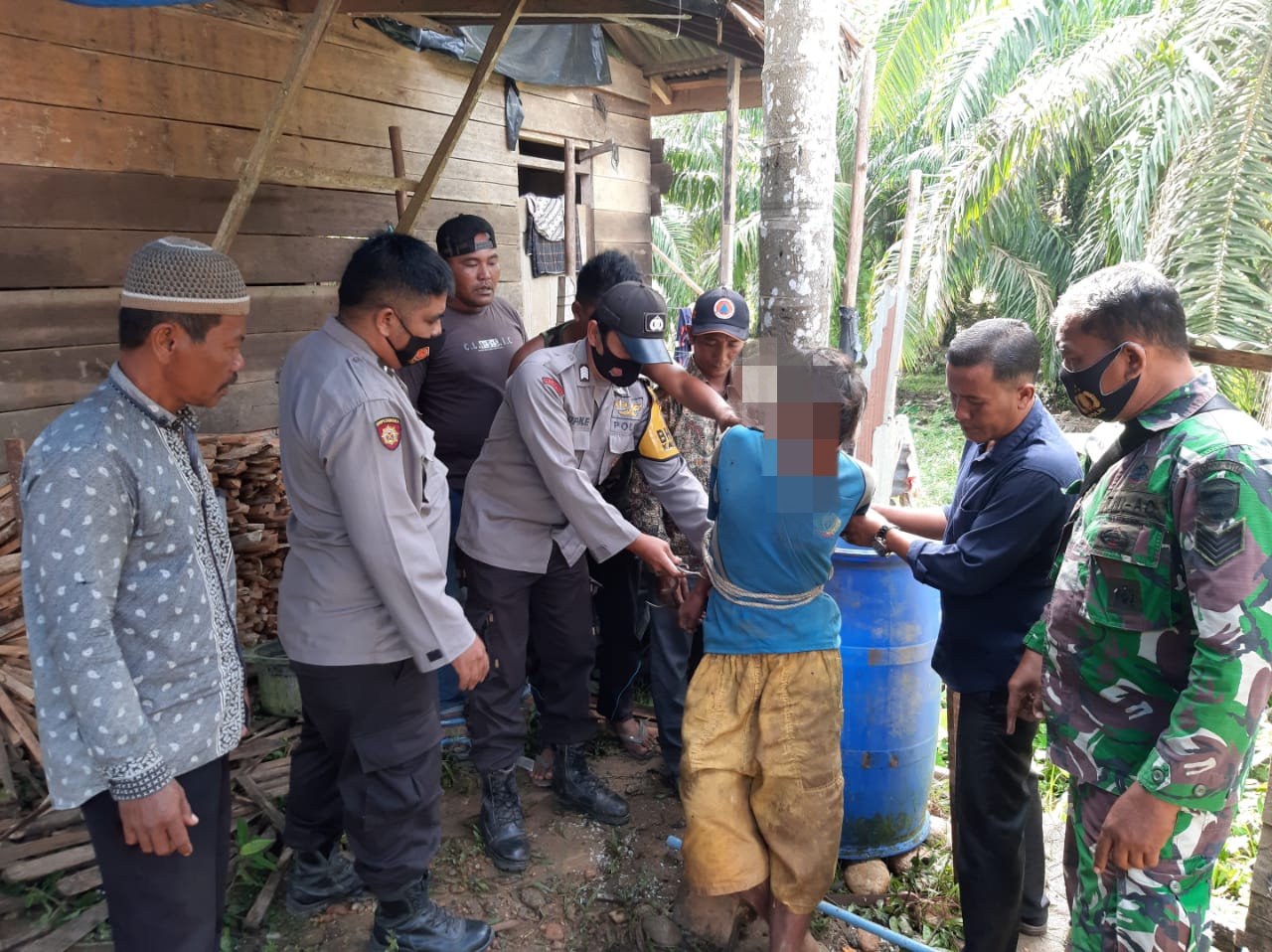Warga Aceh Tamiang Dibacok Saat Tidur