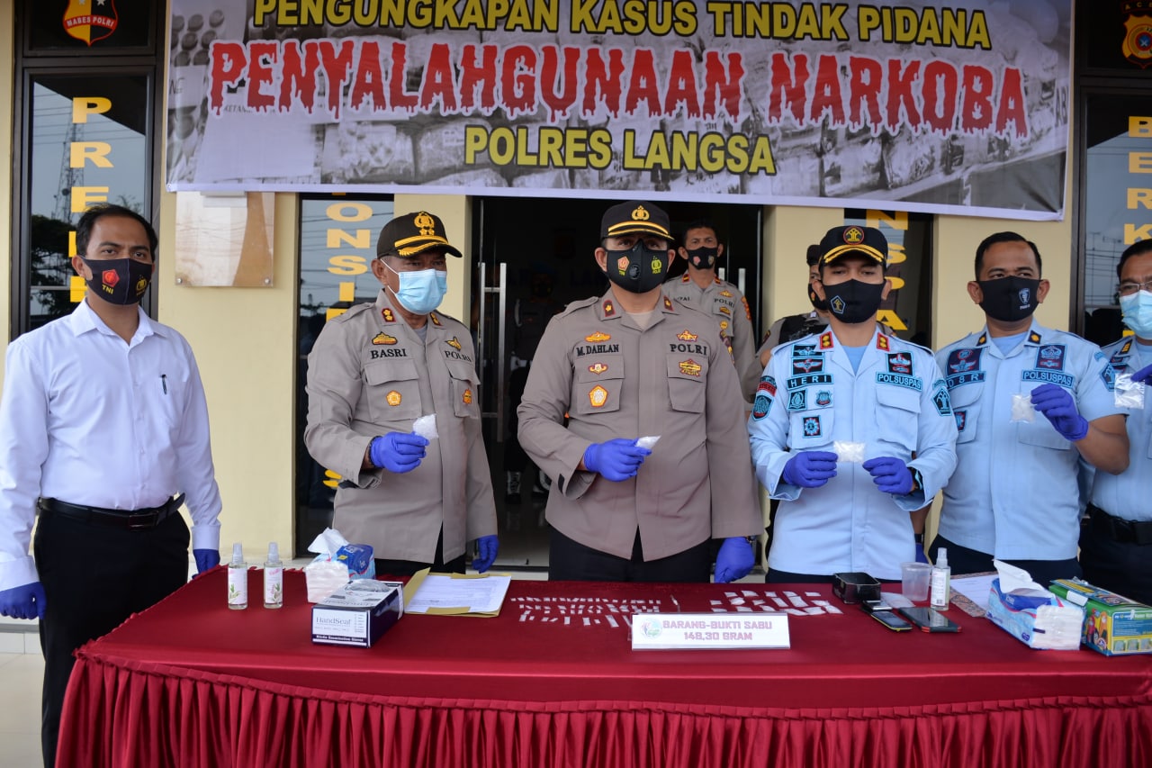 Edarkan Sabu di Lapas Langsa, Seorang Napi Diciduk Polisi