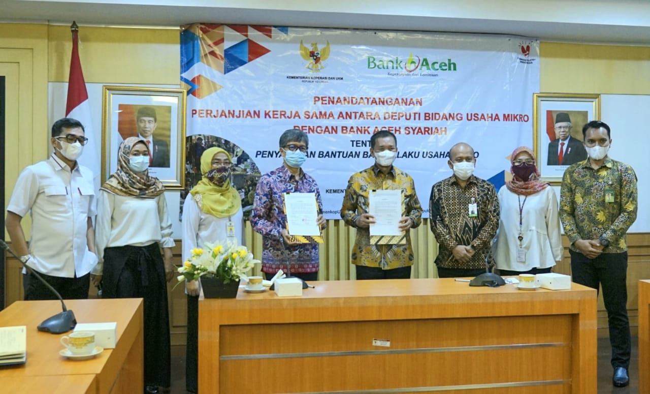 Bank Aceh Jadi Bank Daerah Pertama yang Ditunjuk Sebagai Penyalur BPUM