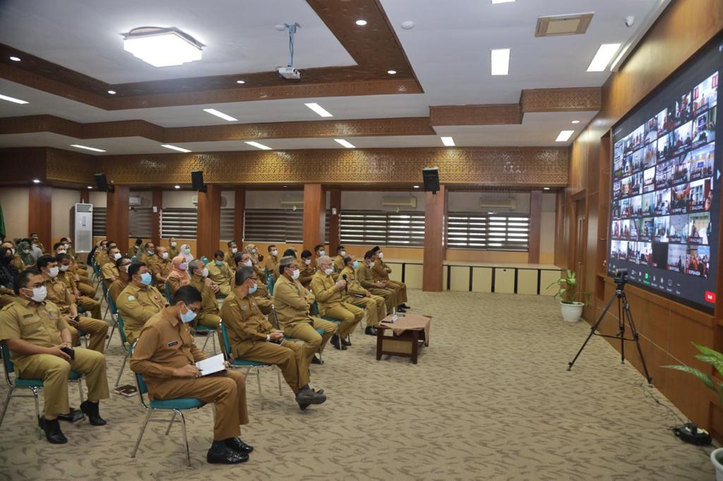 Gubernur Minta ASN Jadi Teladan Penerapan Protkes di Aceh