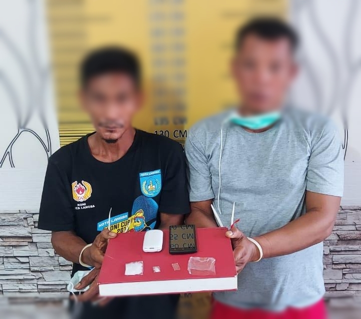 Dua Pengedar Sabu Ditangkap di Langsa