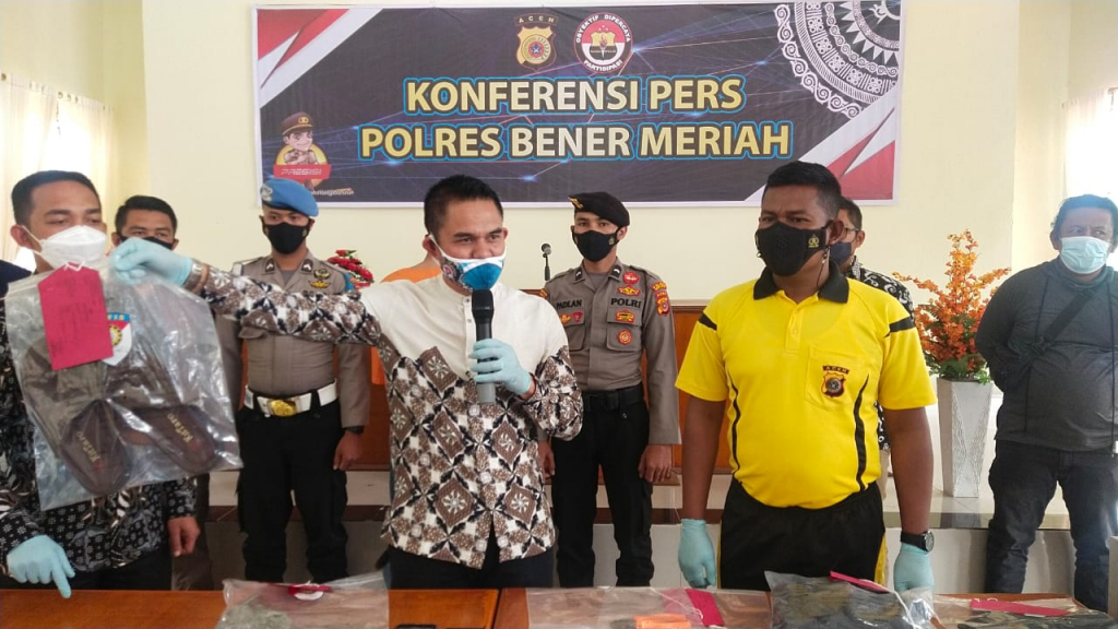 Polisi Tangkap Pencuri Kotak Amal di Rumah Sakit Muyang Kute Bener Meriah