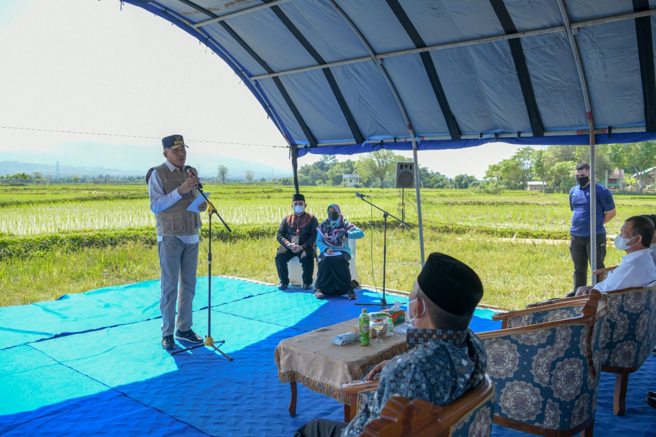 Bupati Aceh Besar Ajak Warga Dukung Pembangunan yang Dilakukan Gubernur