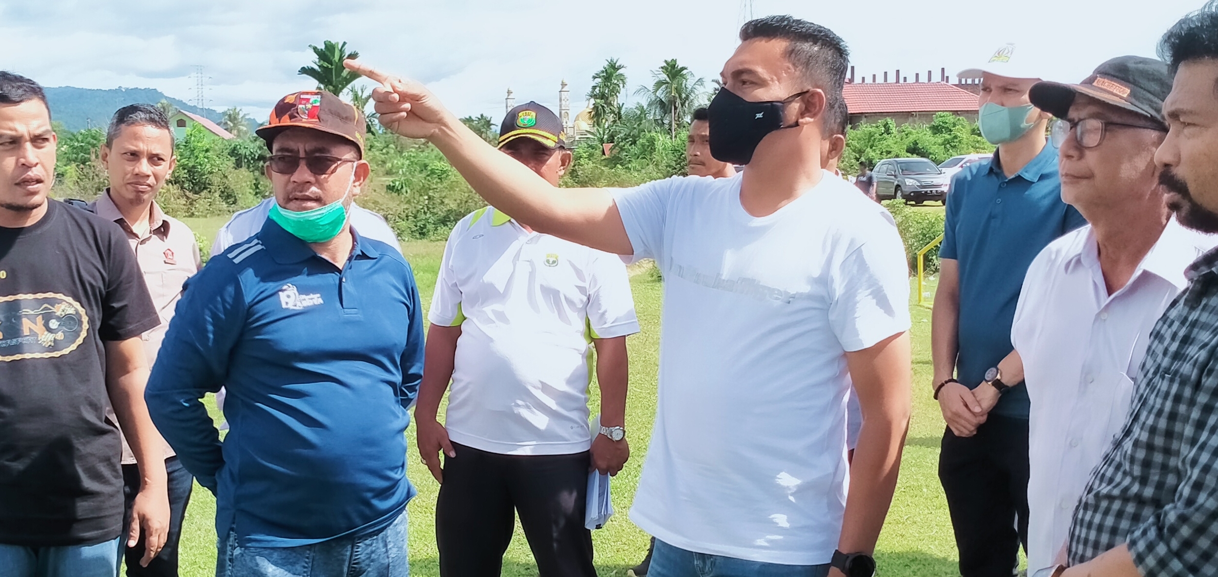 Safaruddin Bangun GOR Senilai Rp16 Miliar di Abdya